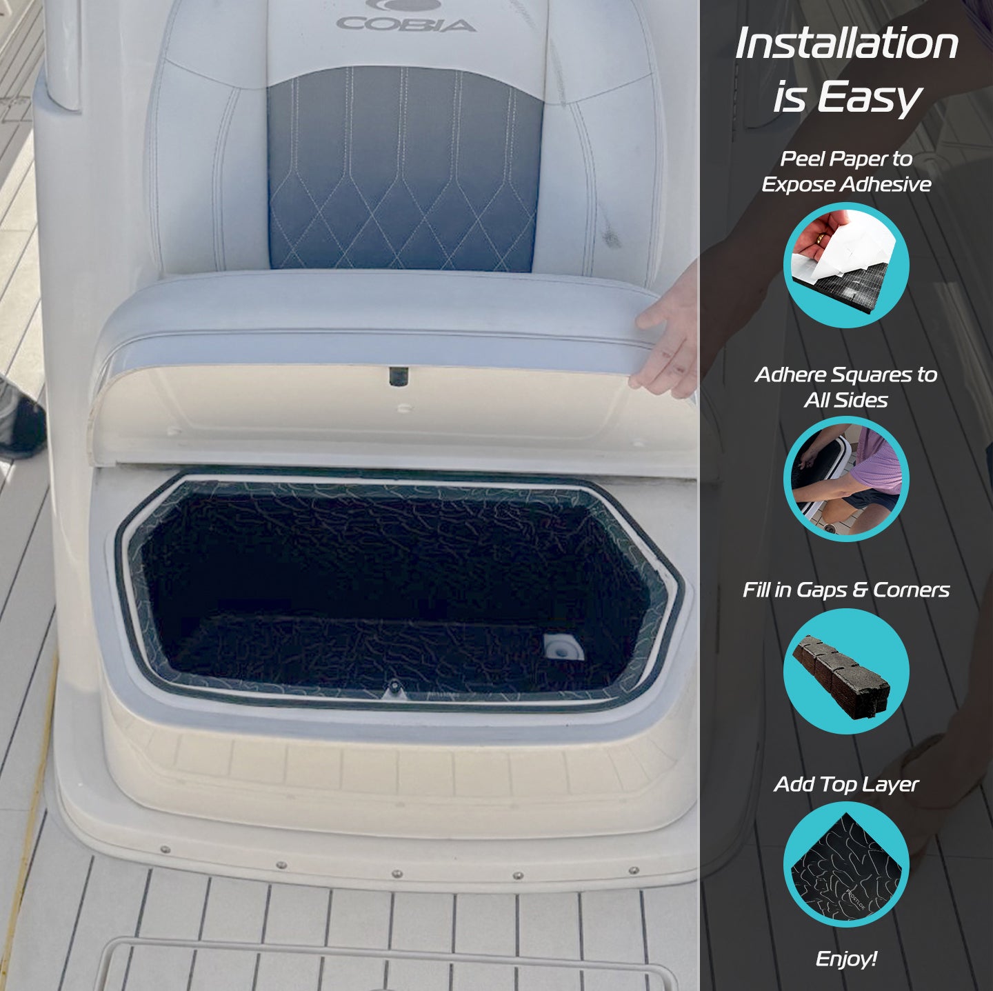 FROSTLOK Modular Marine Cooler & Fish Box Insulation System